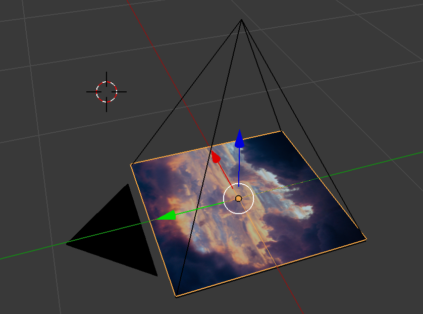 A camera in Blender
